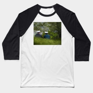 Rainy Day Meeting in the Park Baseball T-Shirt
